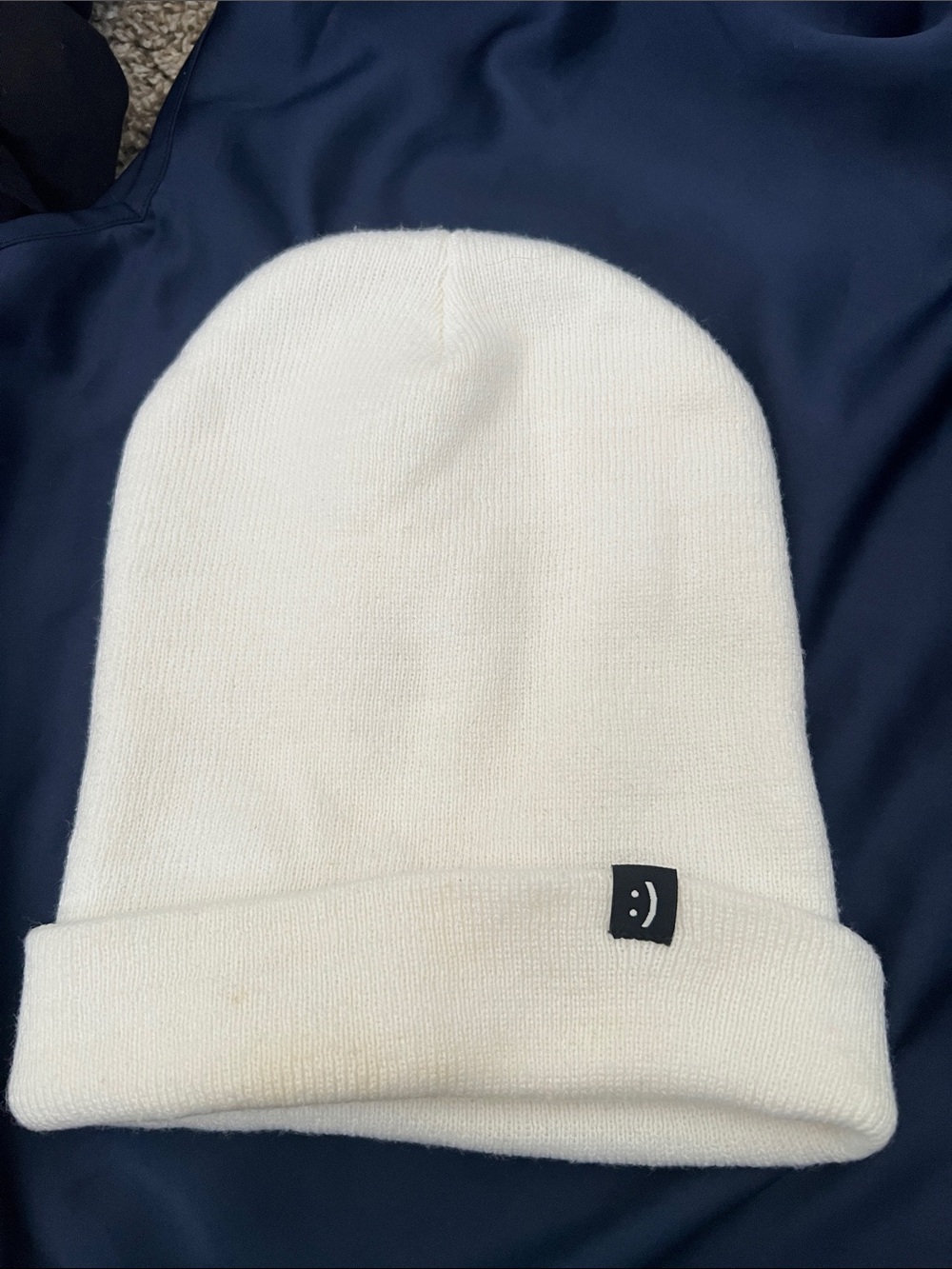 FlipRings white Beanie